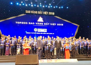 Trần Anh Group lọt Top 200 Giải thưởng Sao Vàng Đất Việt 2018